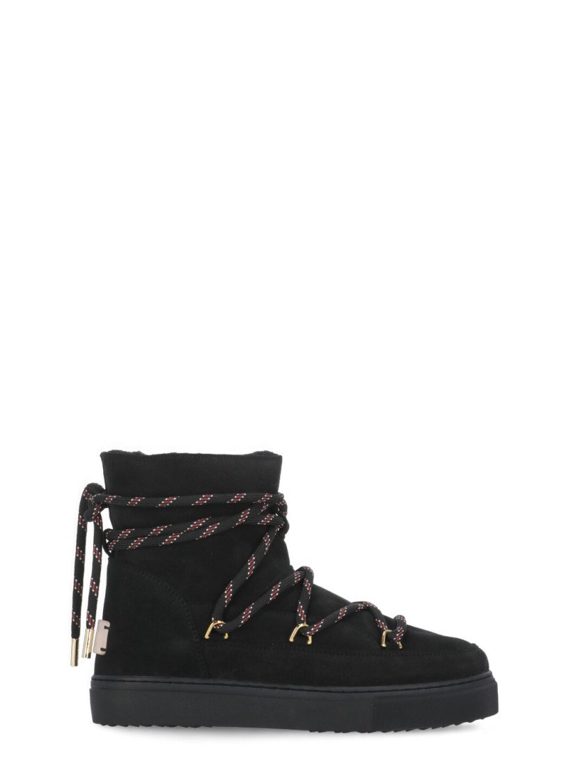 Coccinelle Jacquard Lace Boots X Inuikii In Black