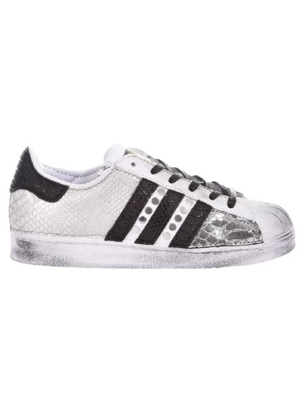 Adidas Originals Superstar Silver, White, Black