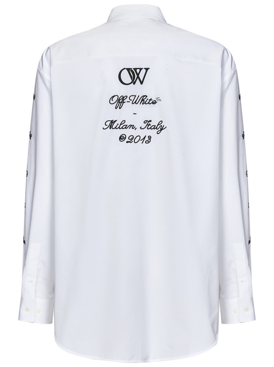 Shop Off-white White Oversized Shirt