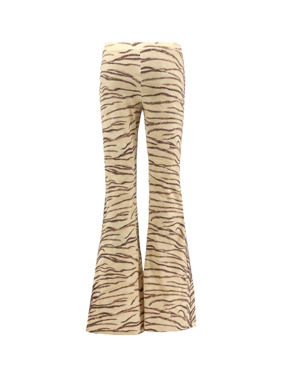 Shop Stella Mccartney Recyled Nylon Trouser In Brown