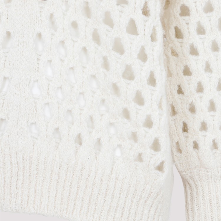 Isabel Marant Tane Sweater In White
