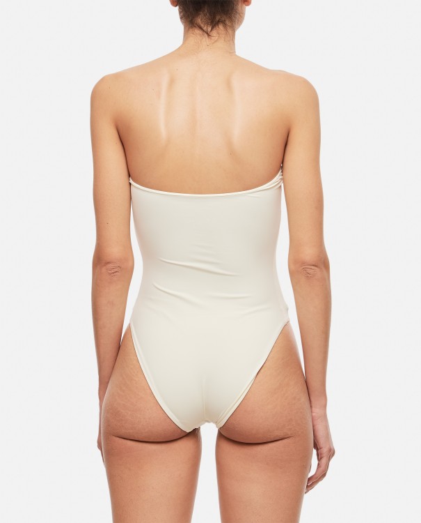 Shop Lido Sedici One Piece Swuimsuit In White