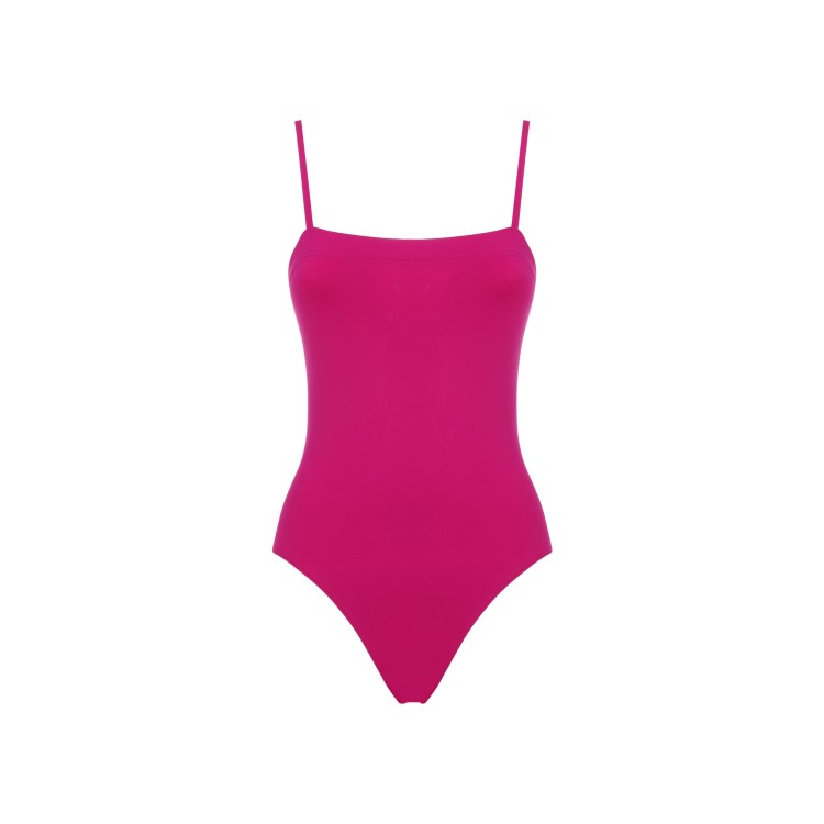 Eres Sunset Aquarelle One-piece Swimsuit In Pink