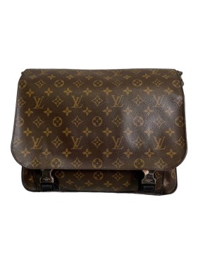 Louis Vuitton Sobe Clutch Patent Leather Bordeaux