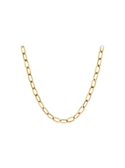 EF COLLECTION JUMBO LINK NECKLACE,EF-60955