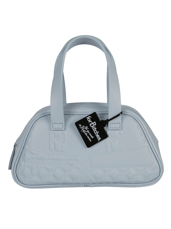 Shop Forbitches Light Blue Small Tote Bag