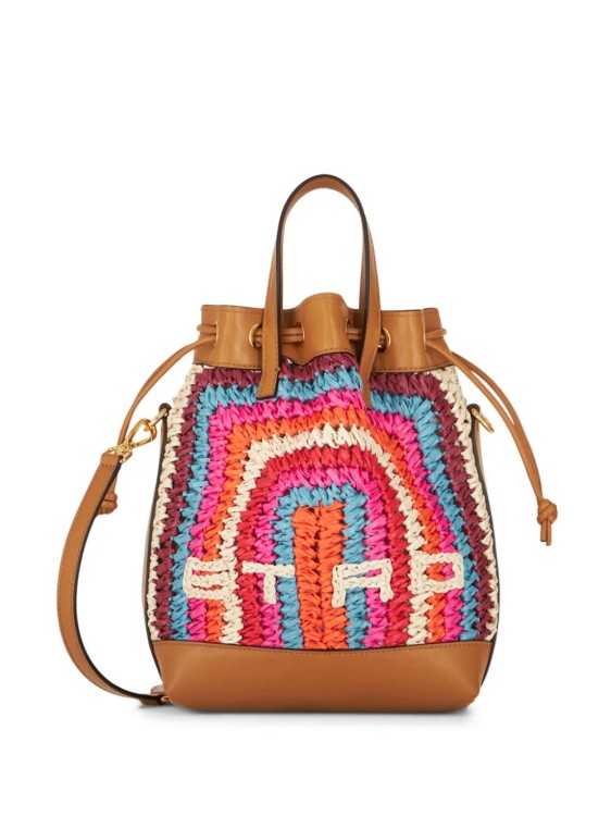 Etro Multicolored Crochet Bag