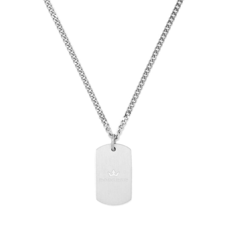 Roderer Lorenzo Necklace - Stainless Steel Silver