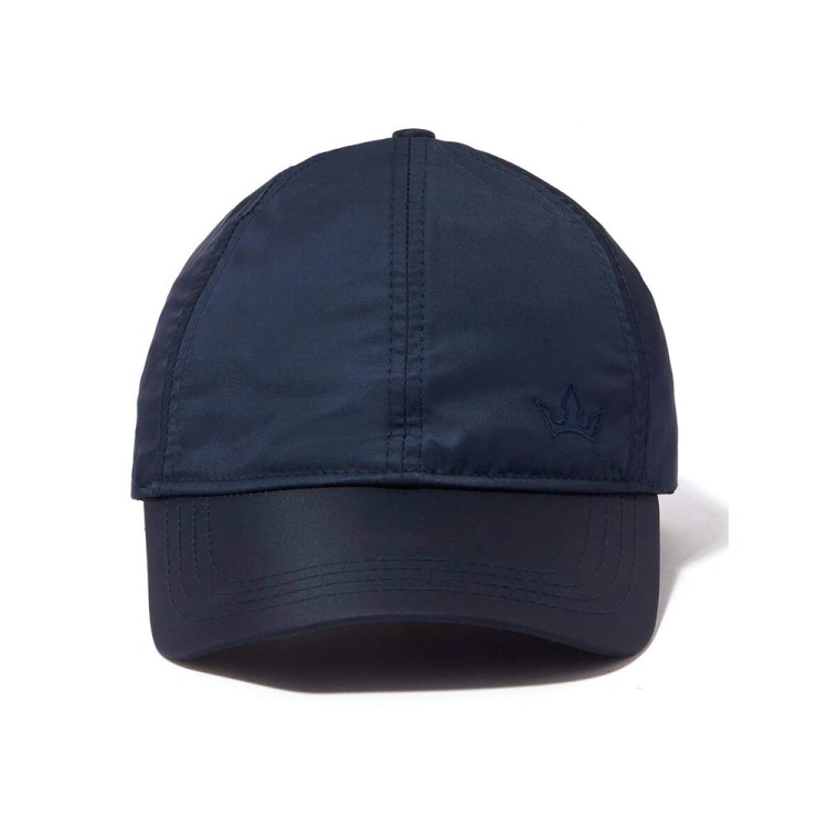 Roderer Stellar Nylon Baseball Cap - Embroidered Logo Navy Blue