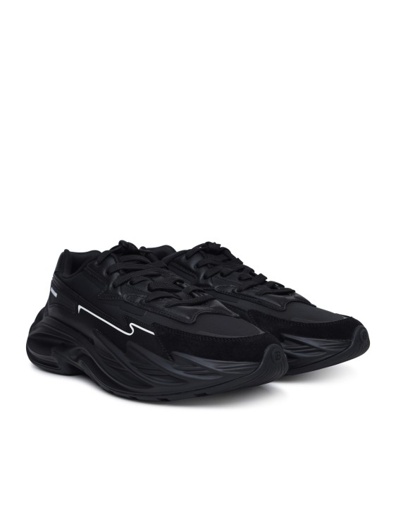 Shop Balmain Sneakers Dr4g0n In Black