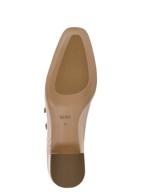 Shop Fru Pink  Leather Mary Jane Shoes In Neutrals