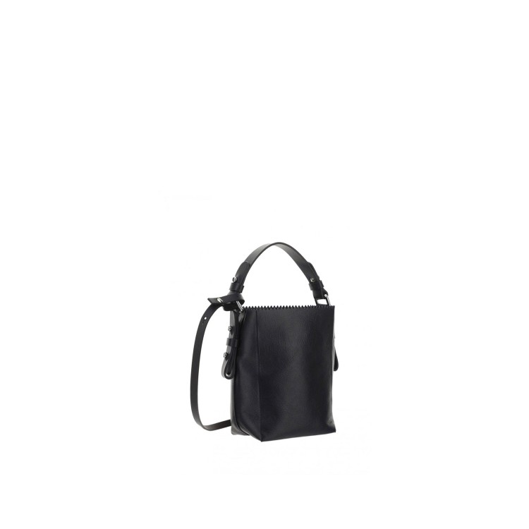 Shop Dsquared2 Black Small Leather Handbag