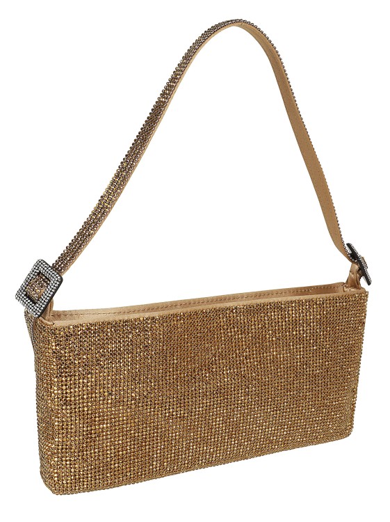 Shop Benedetta Bruzziches Your Best Friend Mini Clutch Bag In Gold