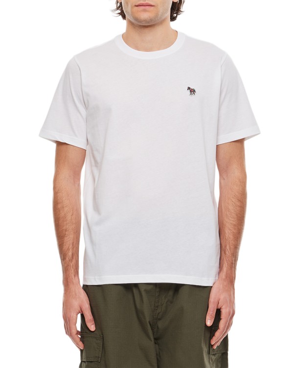 Paul Smith Organic Cotton T-shirt In White