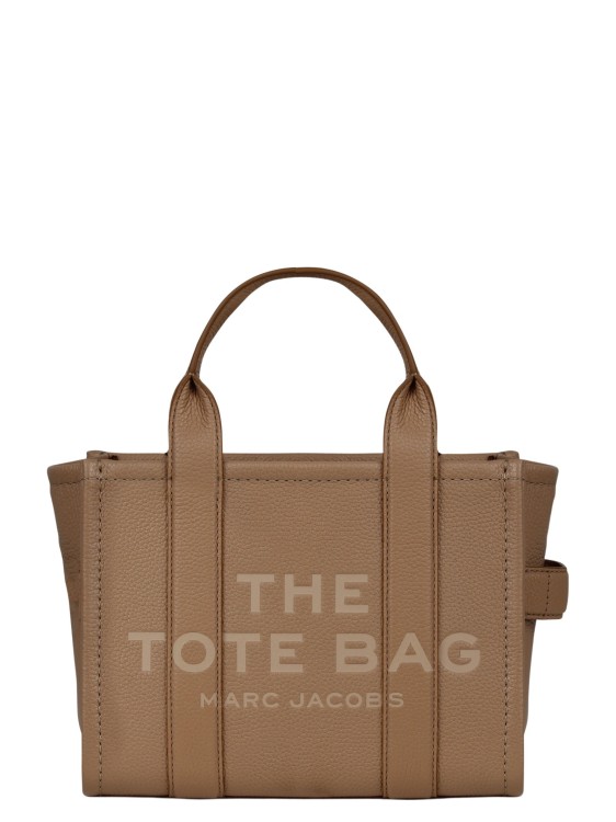 Marc Jacobs The Leather Small Tote Bag In Brown
