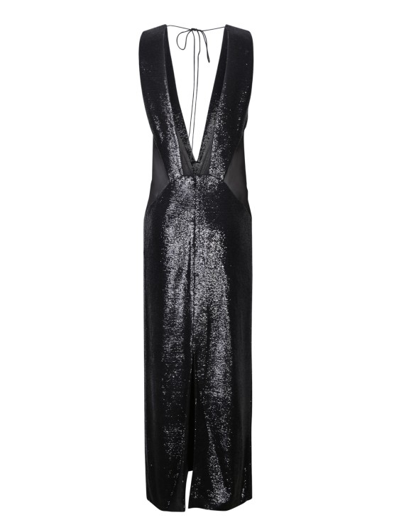Shop Rev Rhinestone-embellished Dress In Black