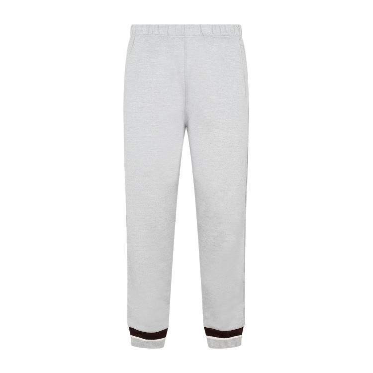 Shop Berluti Silver Grey Cotton Pants