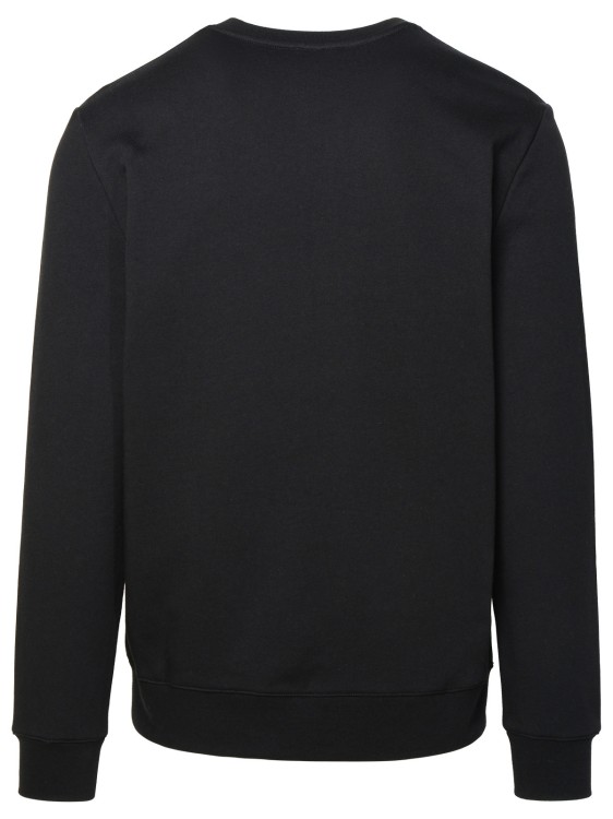Shop Apc Black Organic Cotton Sweatshirt