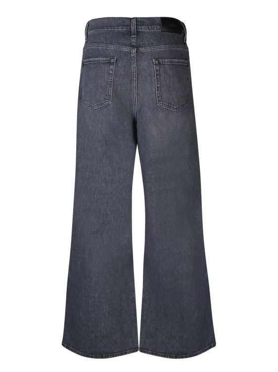 Shop 7 For All Mankind Flared Jeans In Grey