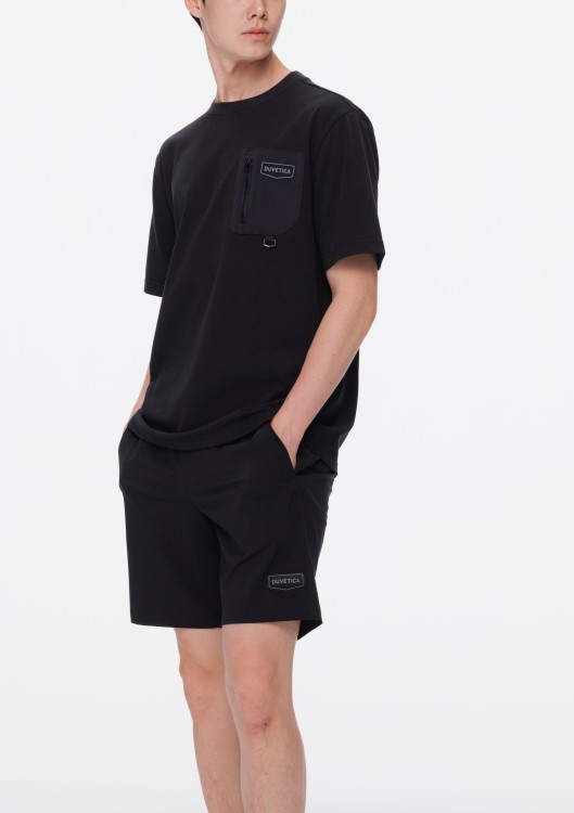 Shop Duvetica Bavaro Rs Leisure T-shirt In Black