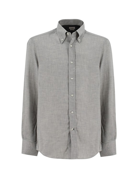 Brunello Cucinelli Grey Shirt
