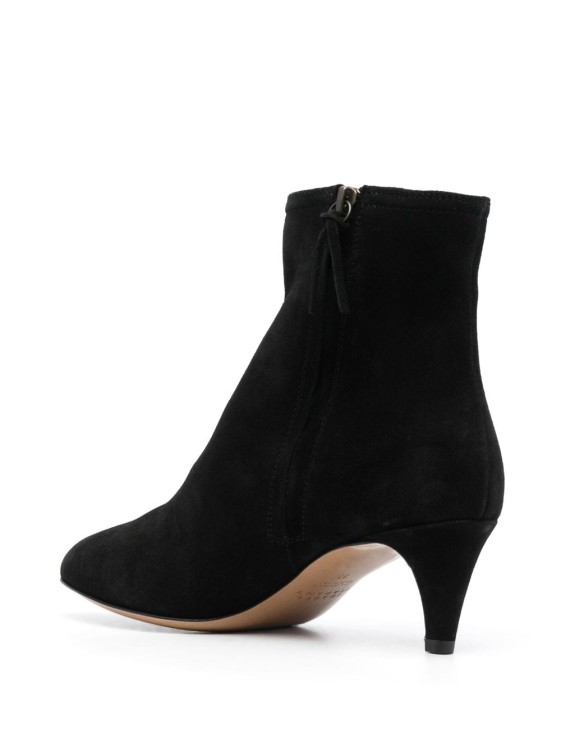 Shop Isabel Marant Suede Ankle Boots In Black