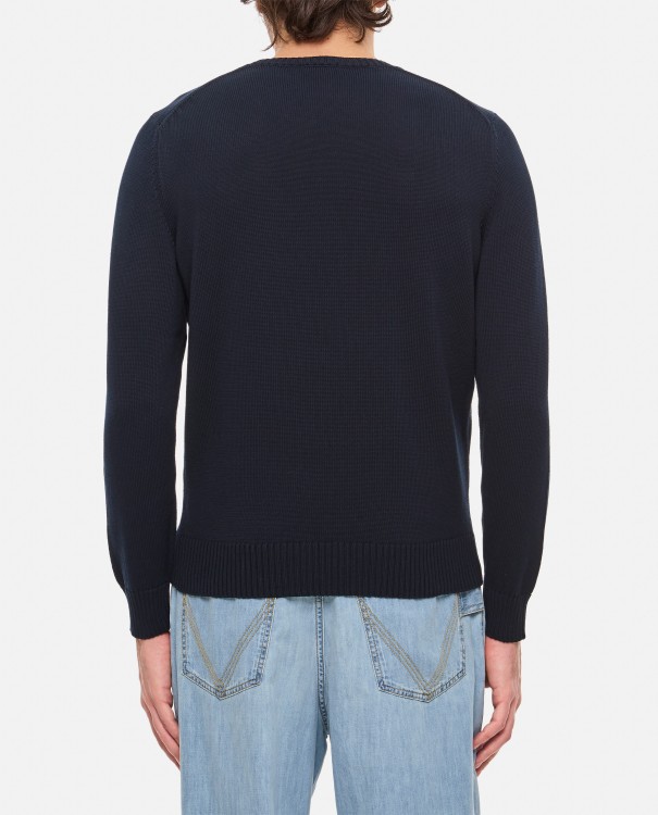Shop Drumohr Crewneck Sweater In Blue