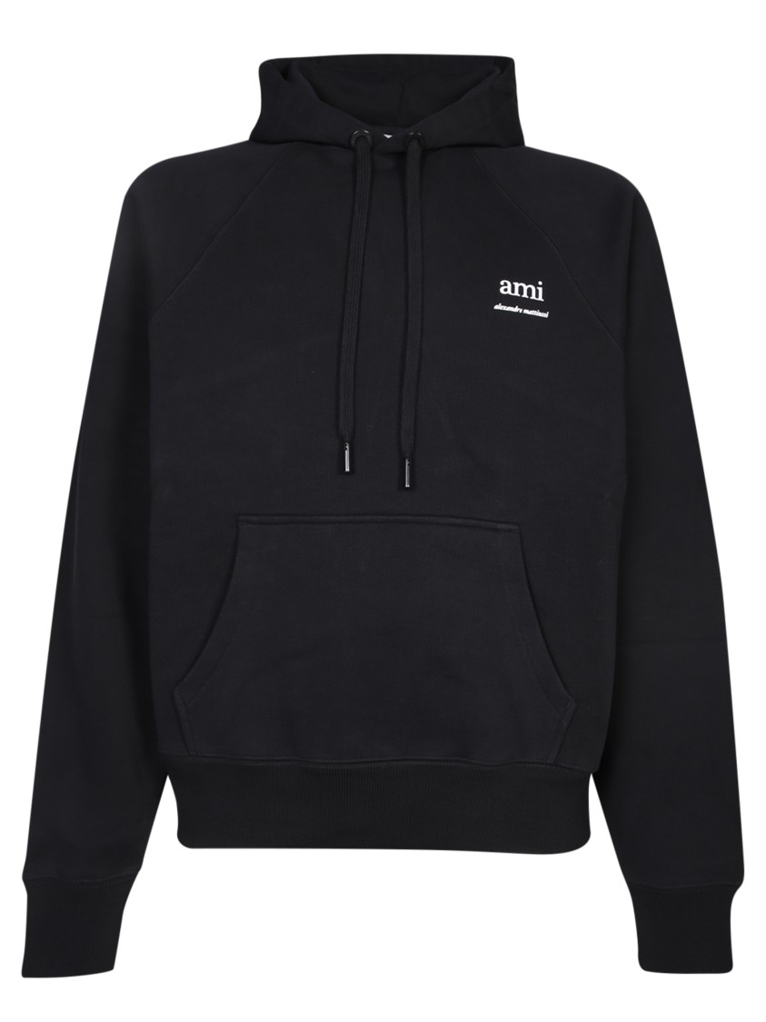 Ami Alexandre Mattiussi Hoodie Ami Am In Black