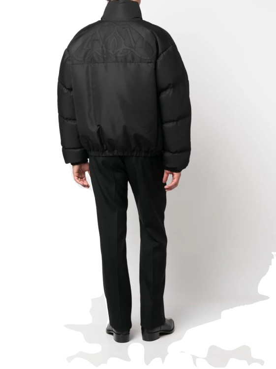 Shop Alexander Mcqueen Black Seal Jacket