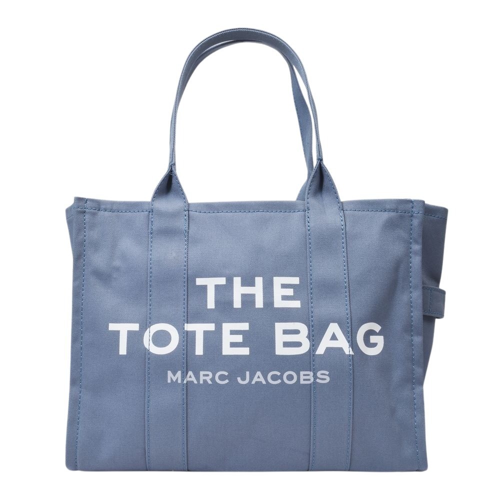 Marc Jacobs The Large Tote Bag In Blue Canvas In Blue