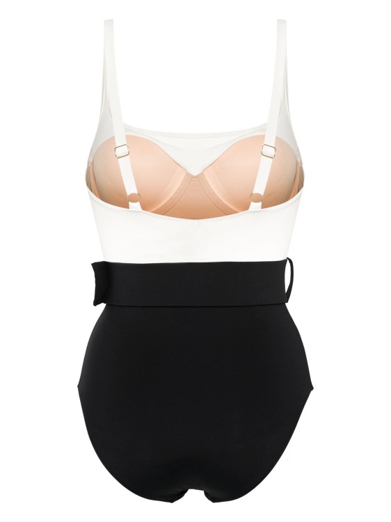 Shop Evarae Black/white Cassandra Swimsuit In Multicolor