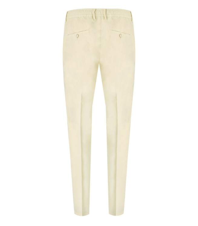 Shop Cruna Mitte Ivory Trousers In Neutrals