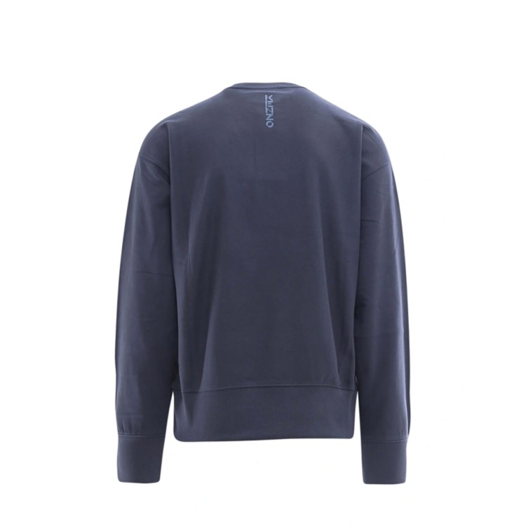 Shop Kenzo Polar Bear-print Cotton Sweatshirt In Grey