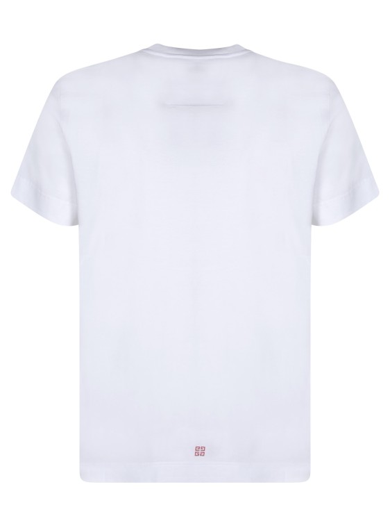 Shop Givenchy White Cotton T-shirts In Purple
