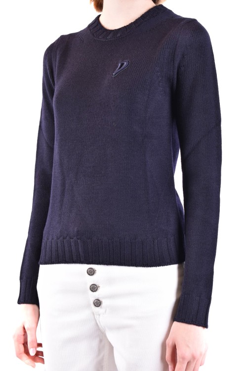 Dondup Long Sleeve Sweater In Blue