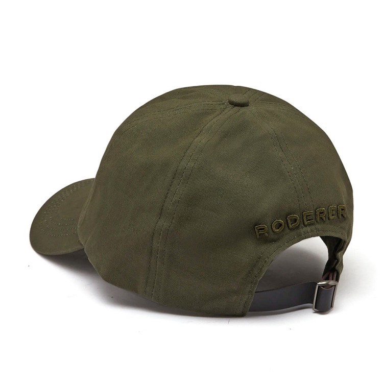 Shop Roderer Aurora Baseball Cap - Embroidered Logo Military Green