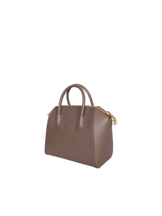 Shop Givenchy Leather Bag In Brown