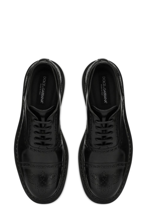 Shop Dolce & Gabbana Black Laced Shoes