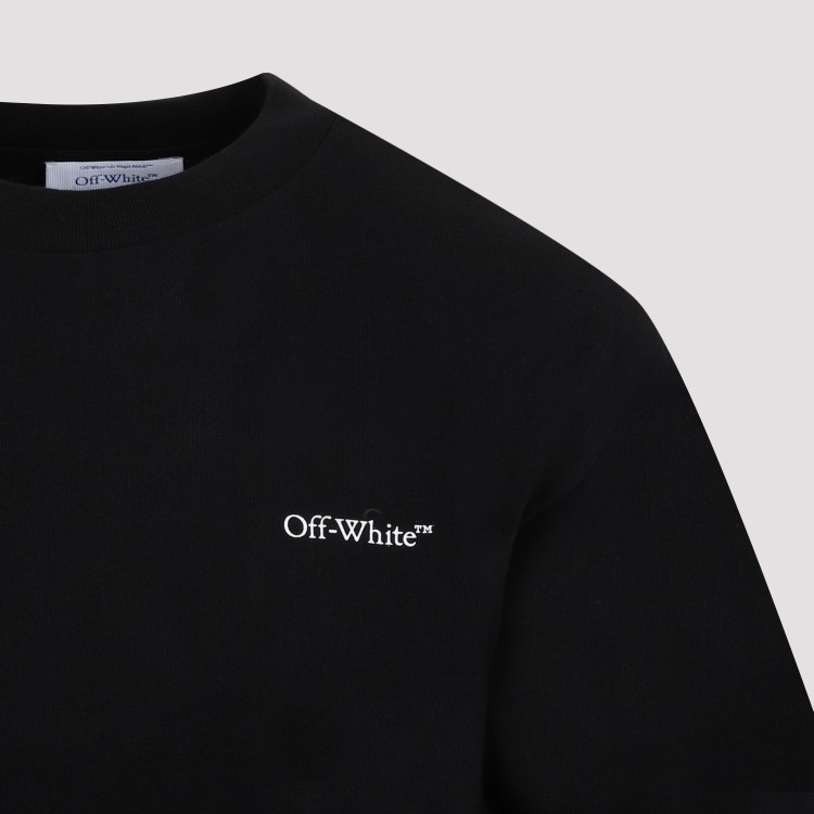 Shop Off-white Xray Arrow Basic Black Cotton T-shirt