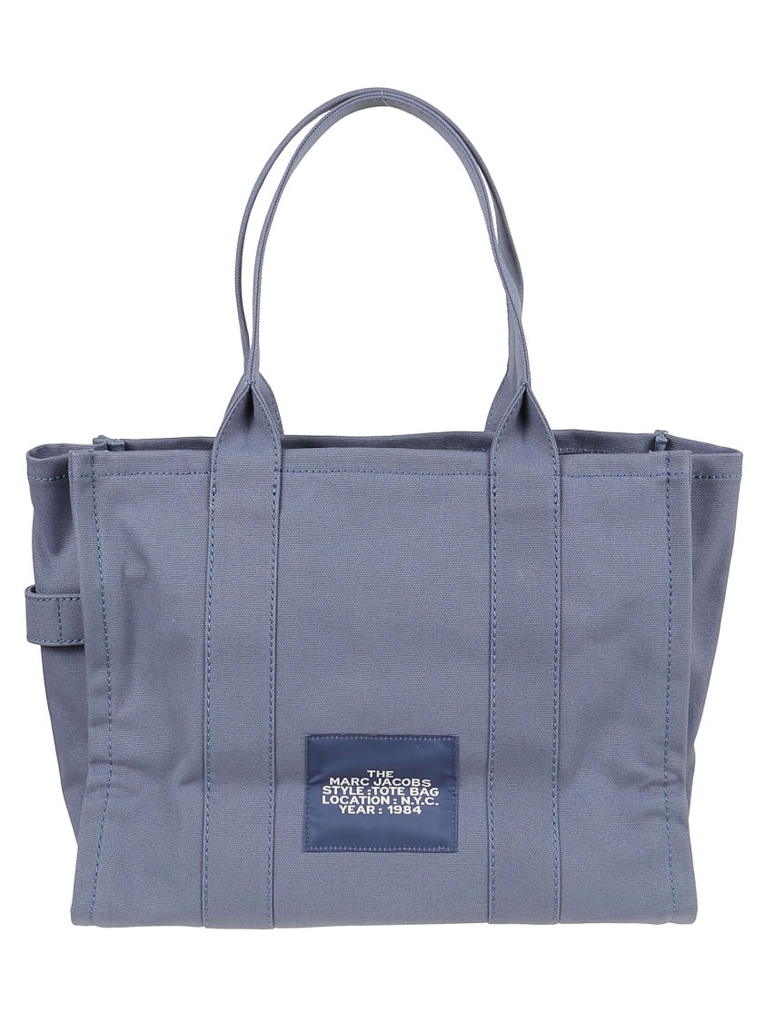 Marc Jacobs The Large Tote Canvas Bag In Blue
