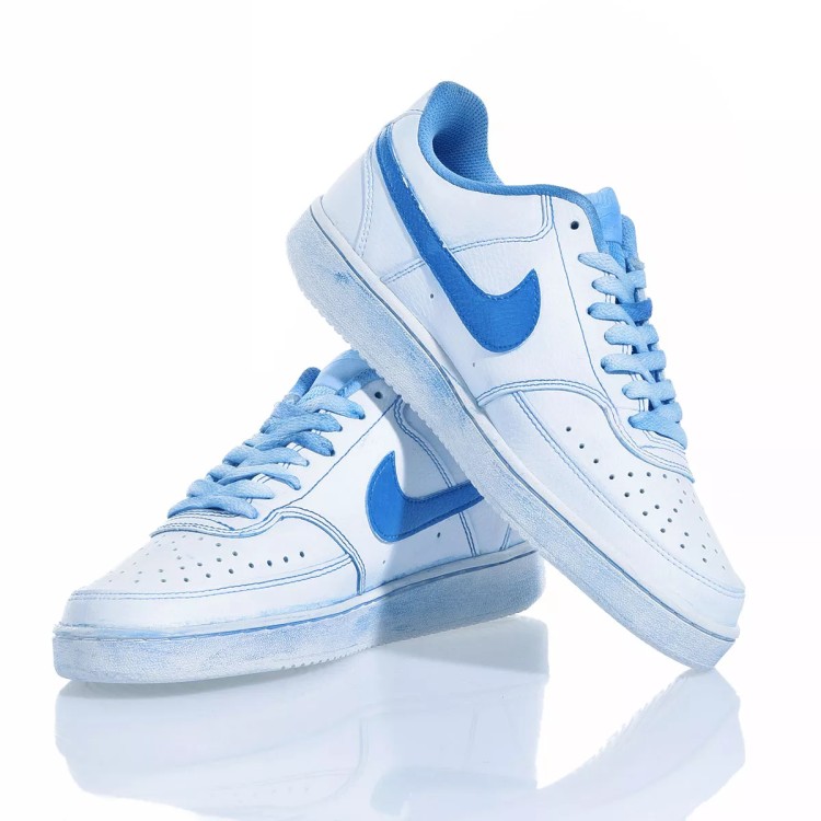 Shop Nike Court Vision Light Blue