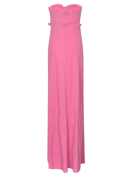 Shop Chiara Boni La Petite Robe Long Dress In Pink