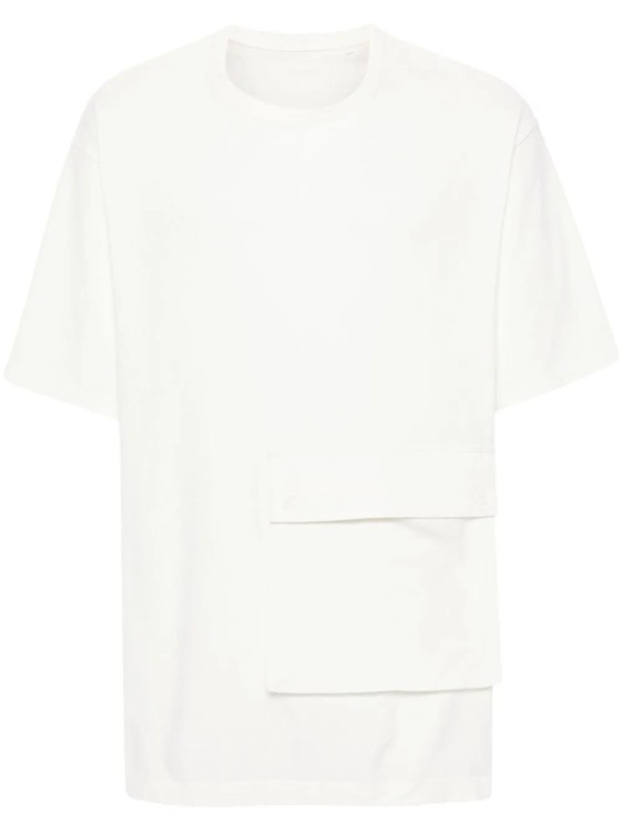 Y-3 Crepe Jersey T-shirt In White