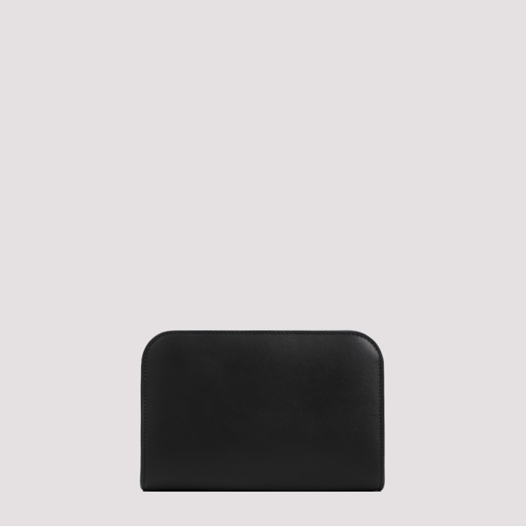 Shop Ferragamo Diana Mini Black Calf Leather Handbag
