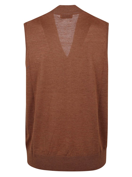Ballantyne Basolan Wool Vest In Brown