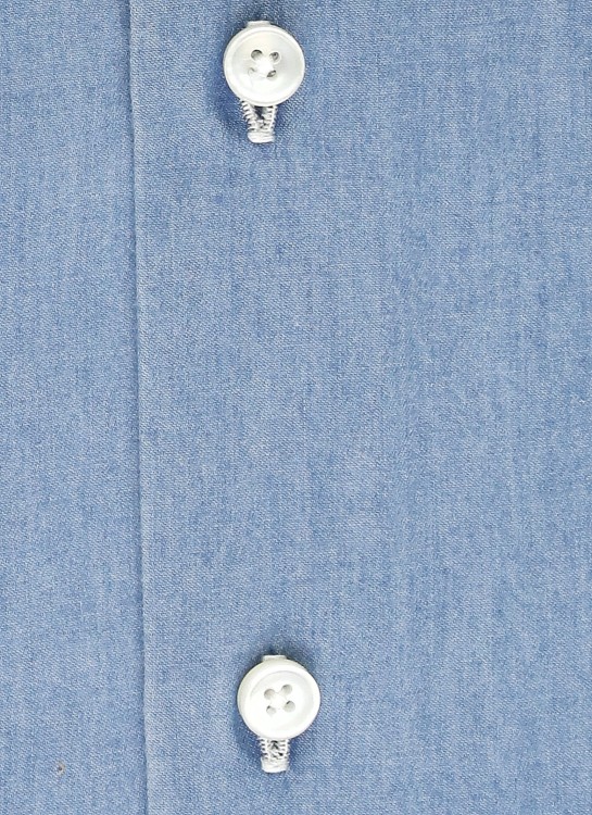 Shop Xacus Blue Cotton Shirt