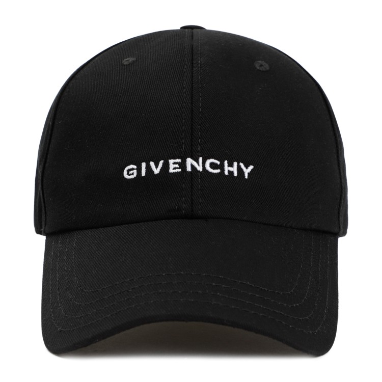 Givenchy Logo-embroidered Baseball Cap In Black