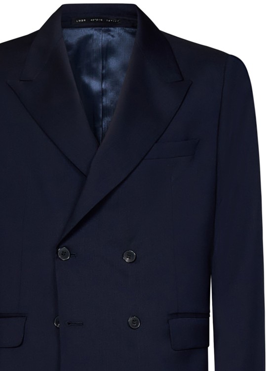 Shop Low Brand Blue Wool Suit