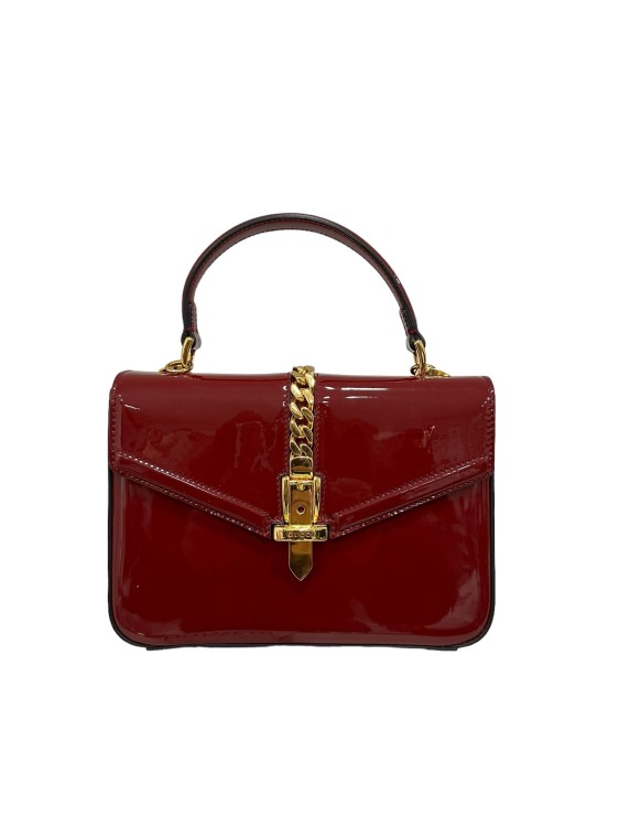 Gucci Sylvie 1969 Vernice Cherry In Red
