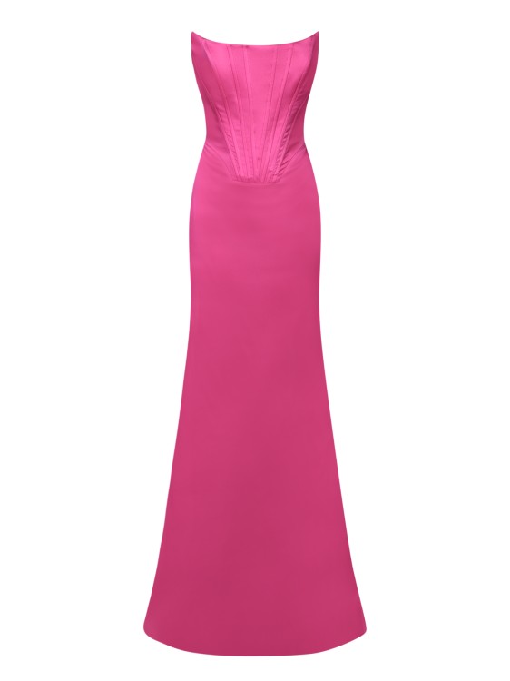 Giuseppe Di Morabito Long Viscose Dress In Pink